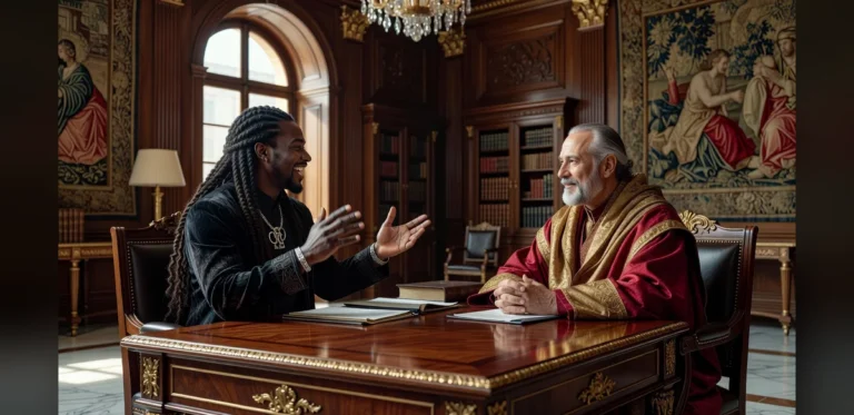Patti Smith Greets Pope Leo XIV During Vatican Encounter