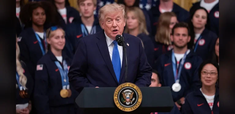 Trump Calls on Congress to Approve Legislation Aimed at Preserving College Athletics