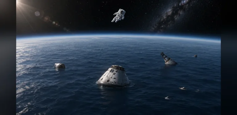 Point Nemo Serves as Remote Spacecraft Disposal Site in South Pacific