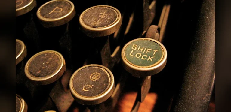 The Origin of the Shift Key