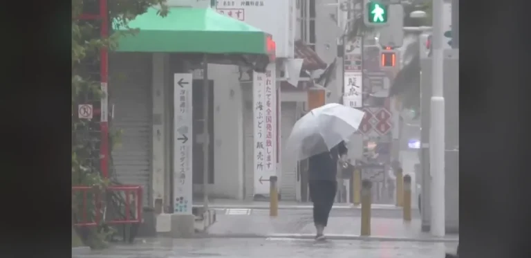 Eastern China Prepares for Typhoon Dolphin with School and Site Closures