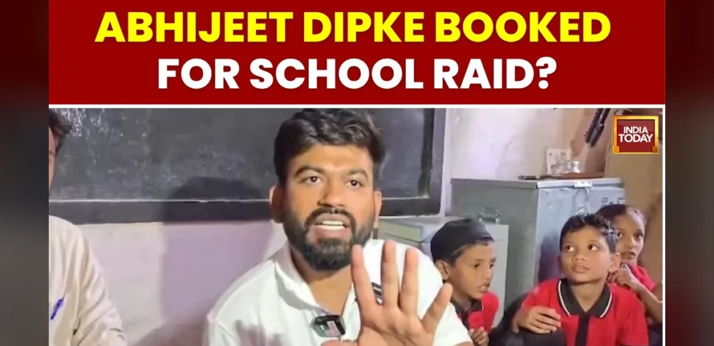 Police Report Registered After Dispute Over School Visit and Unpermitted Access During Infrastructure Improvement Drive