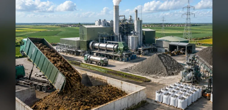Dutch Facility Converts Poultry Manure Into Electricity and Fertilizer
