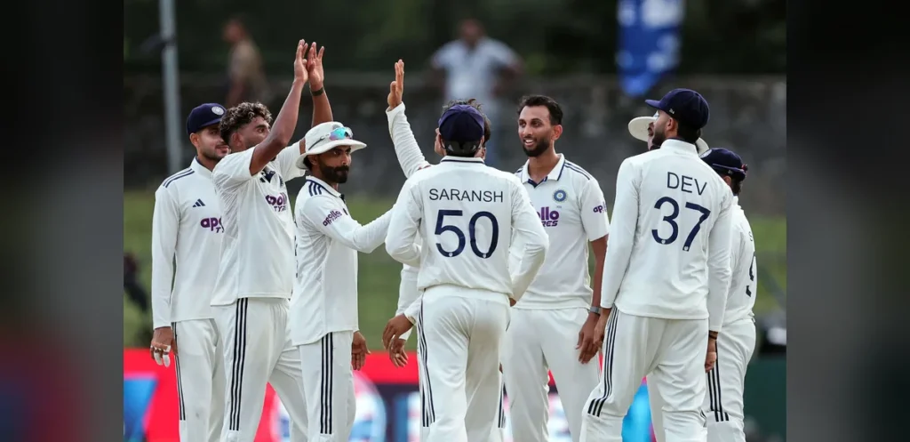 India Establish Massive Lead Over Sri Lanka in Second Test Match
