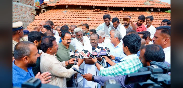 Kumaraswamy Accuses Karnataka Government of Failing on Drought and Farmer Suicides