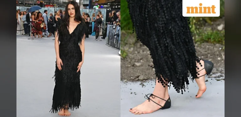 Actress Footwear Choice at London Film Event Draws Online Attention