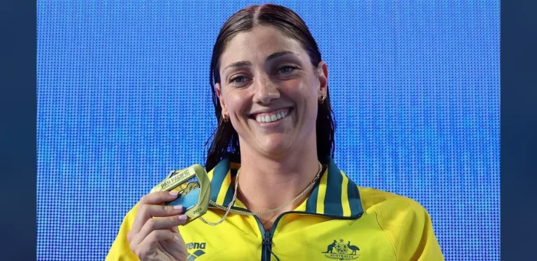 Australian competitor claims gold medal unexpectedly