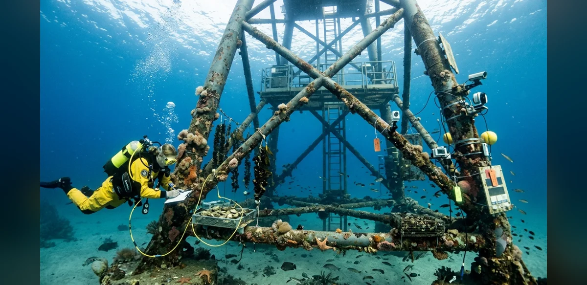 Floating Wind Turbine Off Spain Supports Marine Life for Four Species