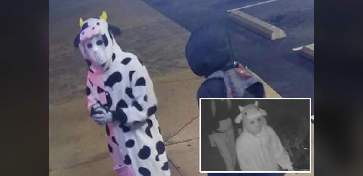 Burglar in Cow Onesie Takes Vapes from Tennessee Smoke Shop