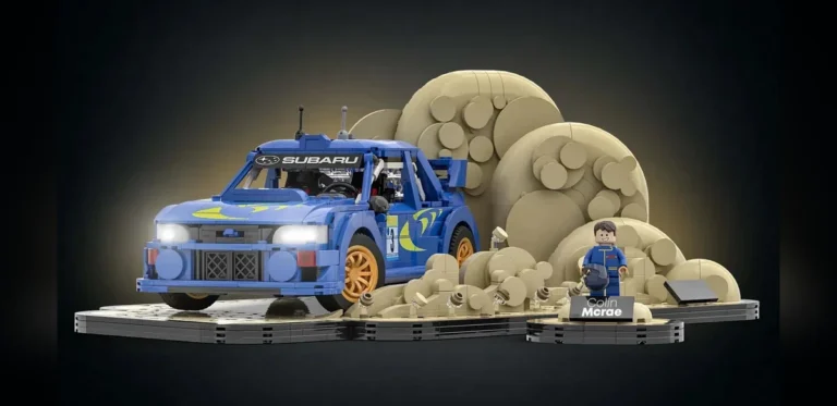 Lego Ideas Campaign Seeks Backing for Detailed Rally Car Model