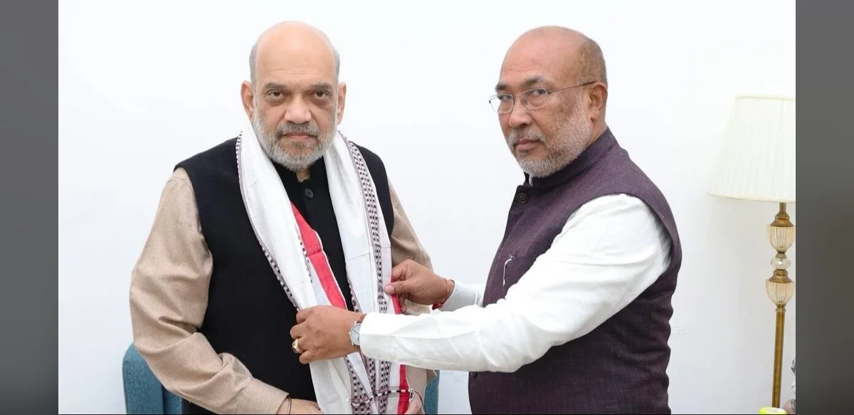 Biren Singh Raises NRC Demand and Supply Concerns with Amit Shah
