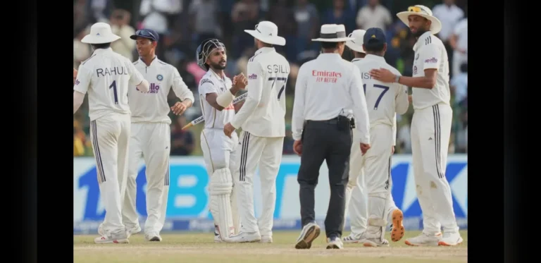 Sri Lanka’s Tail-End Stand Forces Draw Against India in Colombo Test