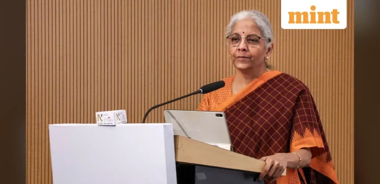 Sitharaman Details Viksit Bharat Goals of Zero Poverty, Education Access and Jobs