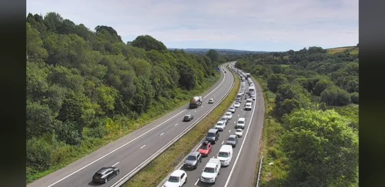Vehicle Collision Leads to Extended Traffic Disruptions on Major Routes