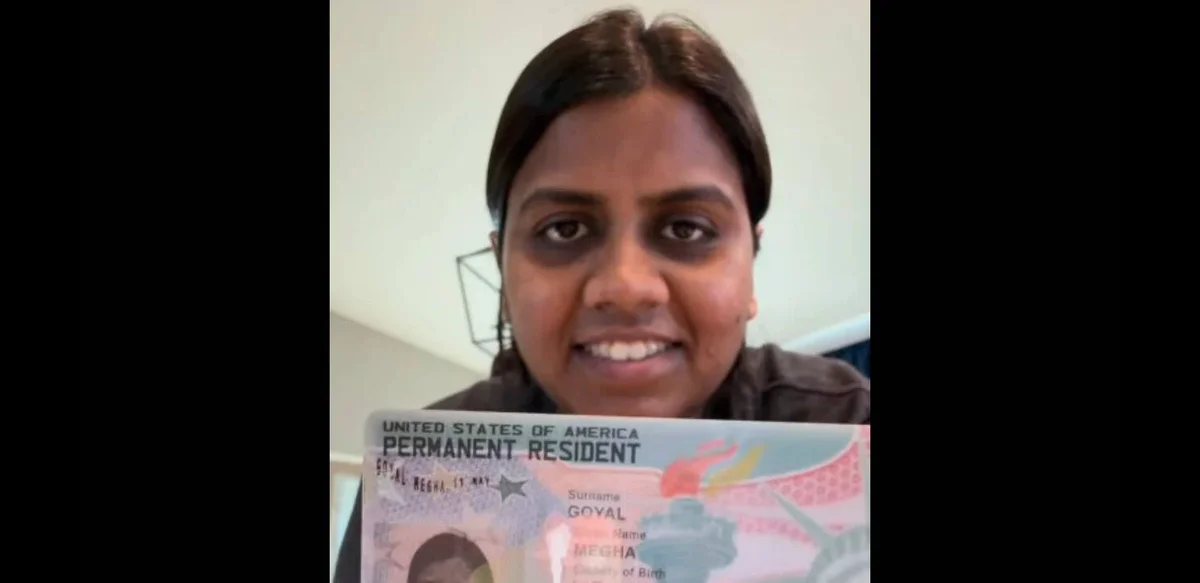 Indian Woman Faces Online Criticism Over Quick Green Card After Marriage to US Veteran