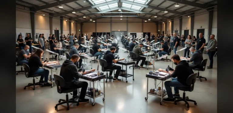 Quiet tattooing emerges as popular style at Virginia Beach event