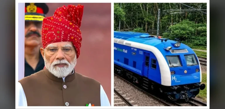 PM Modi Highlights India’s First Hydrogen Train and Railway Electrification