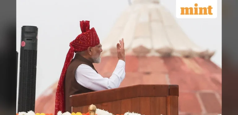 PM Modi Delivers Shortest Red Fort Speech in Four Years