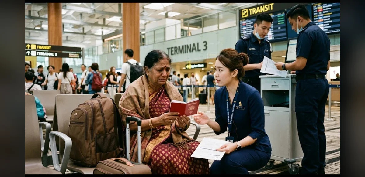 Traveler Reports US Visa Canceled During Flight Over Minor Prior Overstay, Denied Entry at Singapore Stop