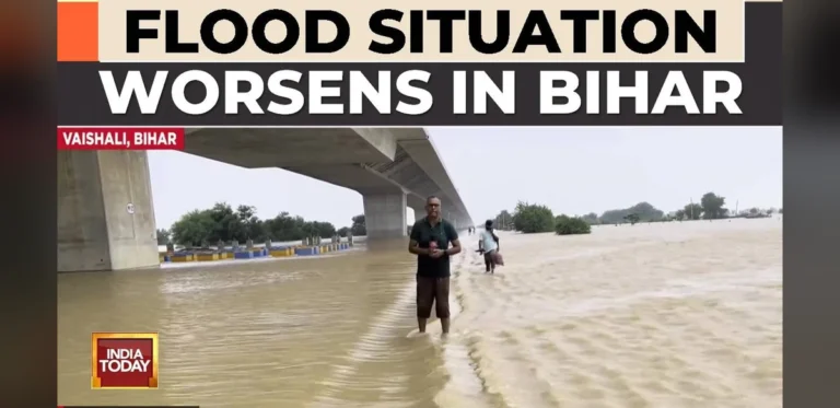 Bihar Flood Crisis Deepens: Ganga Water Submerges Raghopur Villages, Opposition Slams Govt
