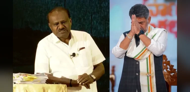 Karnataka Land Dispute: Kumaraswamy Questions Shivakumar Family Transactions Linked to NICE Project