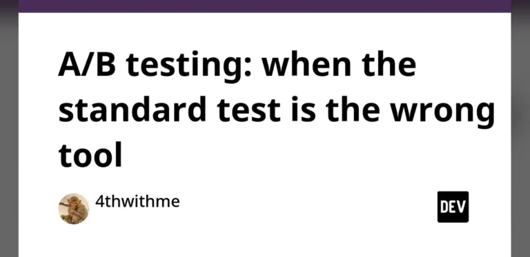 When Standard A/B Testing Falls Short as an Analytical Tool