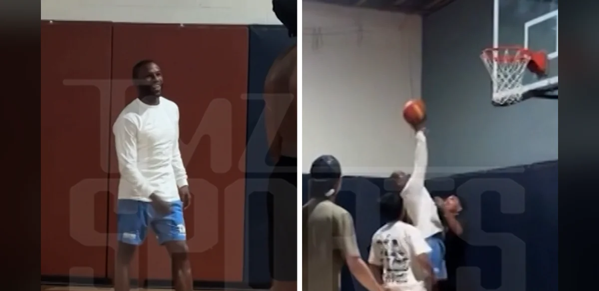 Floyd Mayweather Engages in Early Morning Basketball Session in Las Vegas