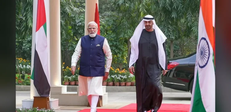 PM Modi and UAE President Hold Phone Call on West Asia and Strategic Ties