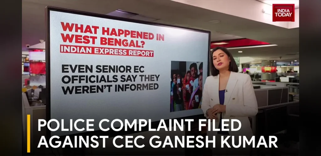 TMC MP Files Police Complaint Against CEC, Opposition Unites in Demanding Arrest