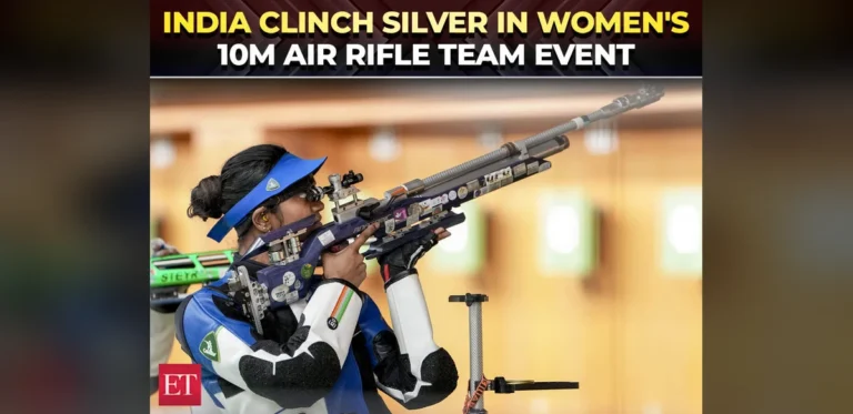 India Earns Silver Medal in Women’s 10m Air Rifle Team Competition at Asian Games 2026