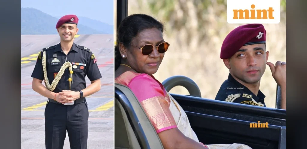 Ex-ADC Major Rishabh Singh Sambyal’s ADC role explained: How many aides does the President have?