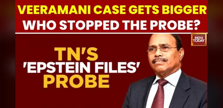 Veeramani Arrested in Child Abuse Case; Political Row Erupts Over Alleged Cover-Up and Money Trail