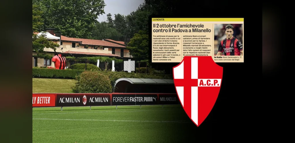 Milan Set Up Friendly Clash With Serie B Side In Break