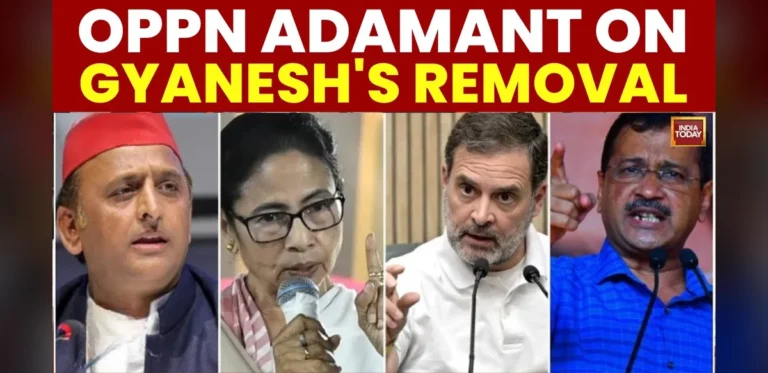 CEC Under Fire Over Revision Process, Opposition Demands Resignation, BJP Defends Poll Panel