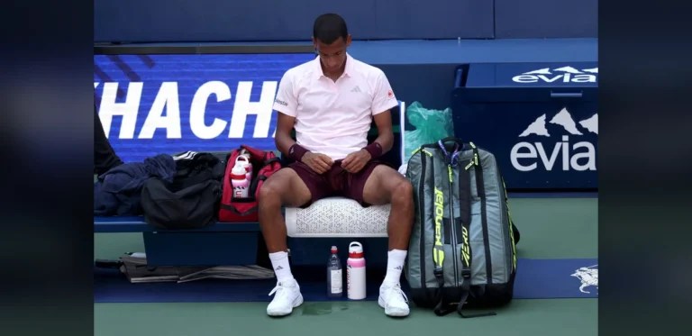 Third seed suffers four-set defeat to Russian opponent in US Open second round