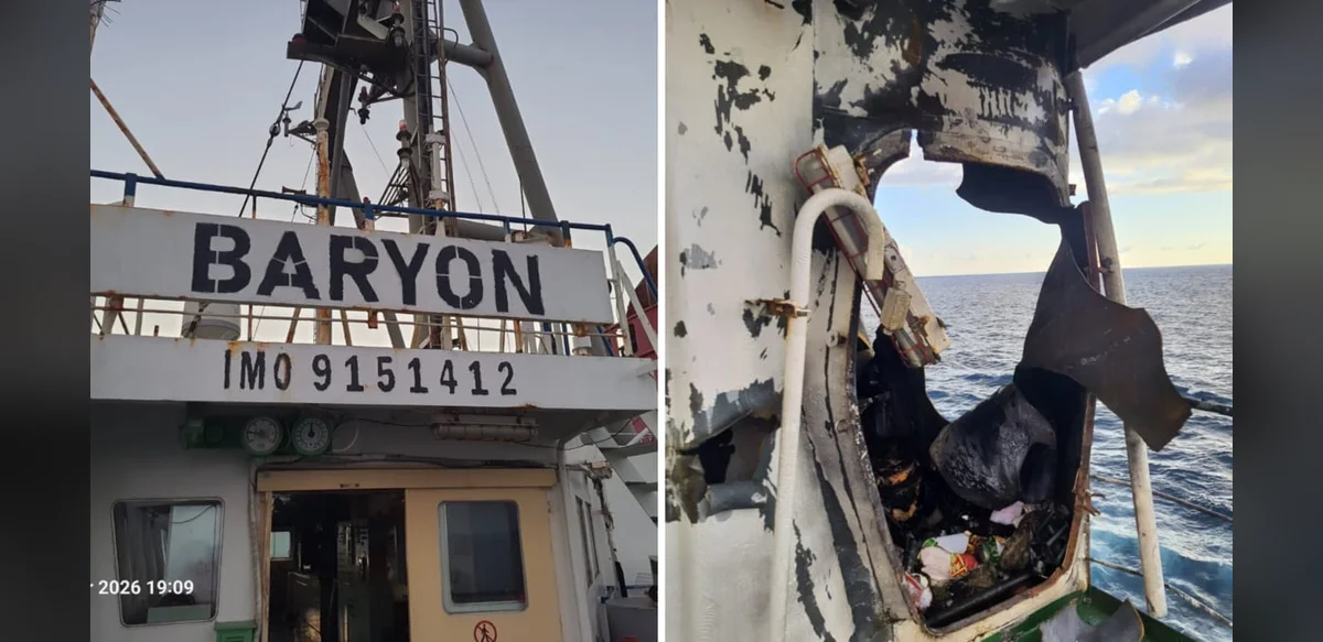 Fire Breaks Out After Drone Strikes Russian Vessel Bound For Karachi, 23 Indian Sailors Safe