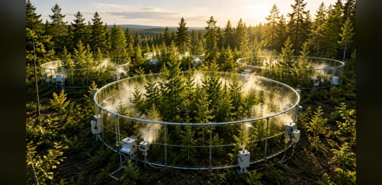 Wisconsin Forest Study Reveals Boost From Higher Carbon Dioxide Offset by Ozone Over Eleven Years
