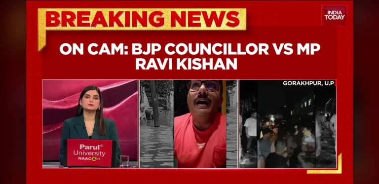Gorakhpur Waterlogging Sparks BJP Spat as MP Ravi Kishan’s ‘Spain’ Remark Resurfaces