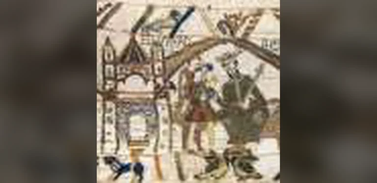 What the Bayeux tapestry reveals about medieval buildings on both sides of the Channel