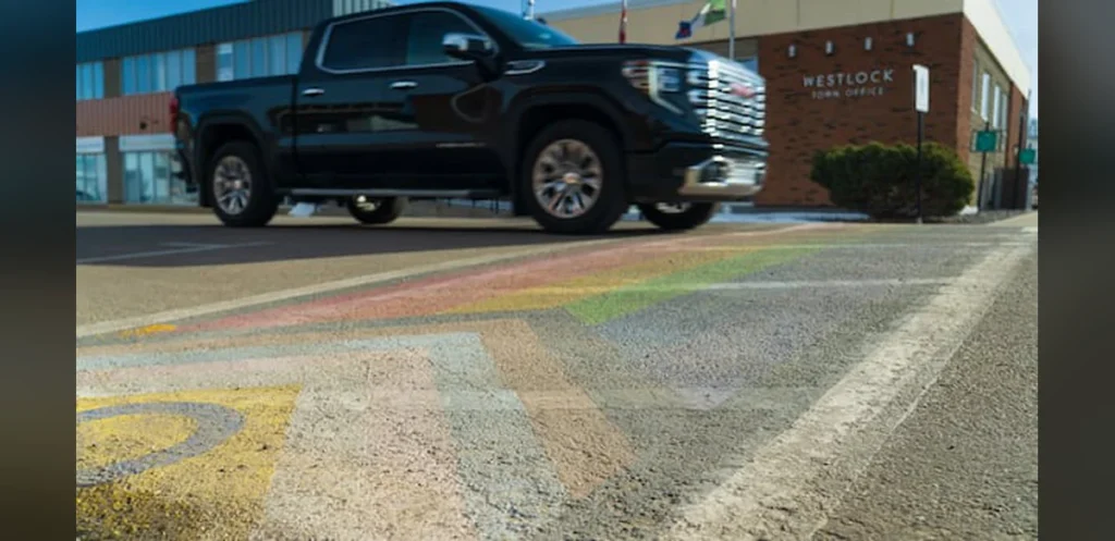 Alberta Woman States No Discriminatory Aim in Rainbow Crosswalk Flyers During Rights Hearing