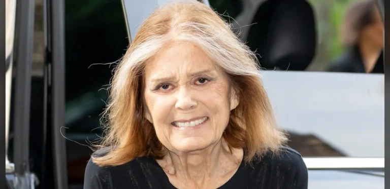Asked about work-life balance, Gloria Steinem said she lived to work
