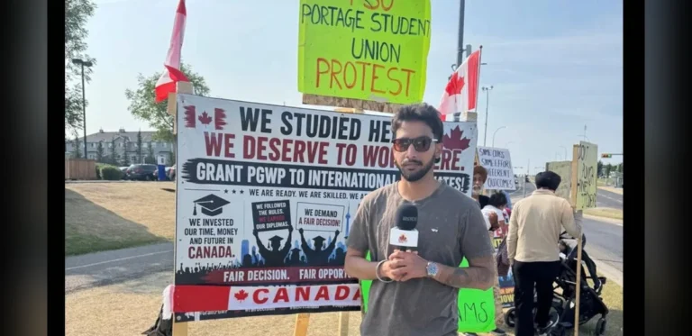 Indian Student in Canada Faces Deportation After Protest, Claims Intimidation Silences Peers