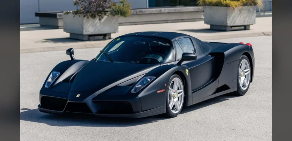 Rare Matte Black Ferrari Enzo Enters Private Sale Market