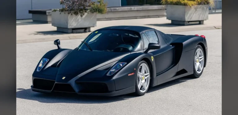 Rare Matte Black Ferrari Enzo Enters Private Sale Market