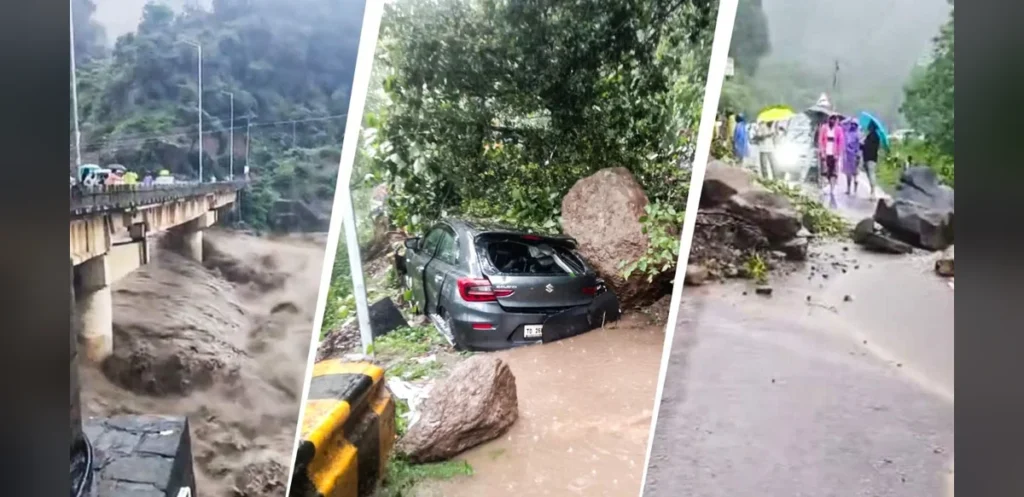 Five killed in Uttarakhand rain fury as rivers swell, boulders crash onto roads