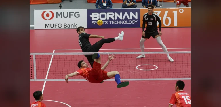 Malaysia Falls Short of Double Gold in Sepak Takraw Regu Event at Asian Games