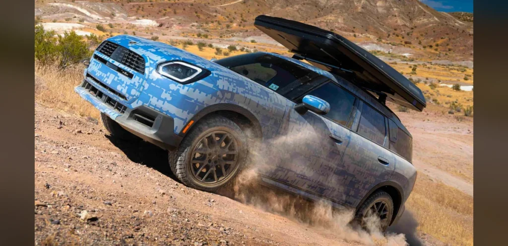 Mini to Enter Customized Countryman Prototype in 2026 Rebelle Rally
