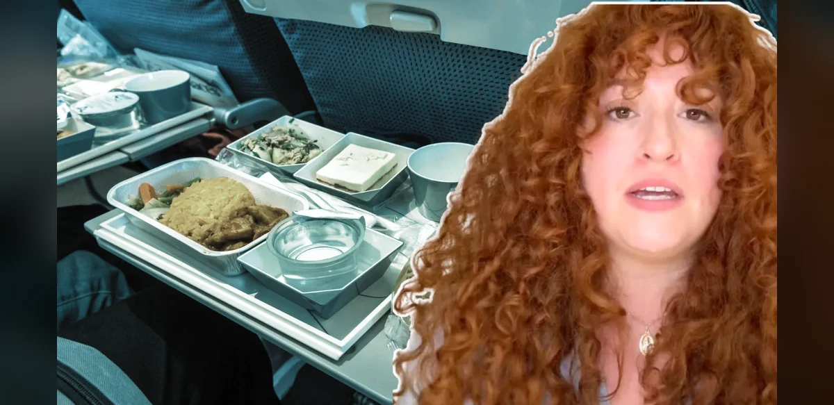 Flight Attendant Shares Advice on Airplane Tray Table Hygiene