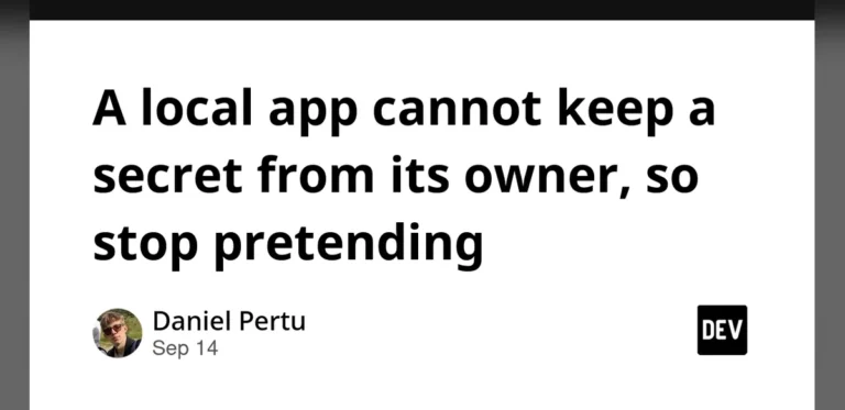 Local Applications Cannot Conceal Features from Users