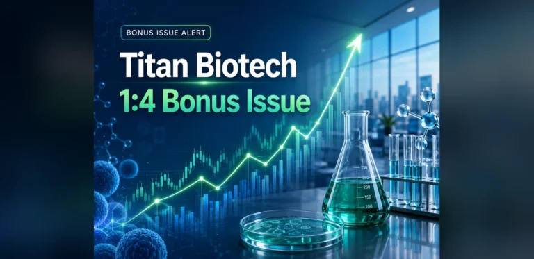 Titan Biotech Declares Initial Bonus Share Distribution in 1:4 Proportion